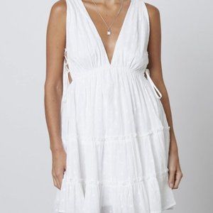 NWT Pitaya White Babydoll Dress